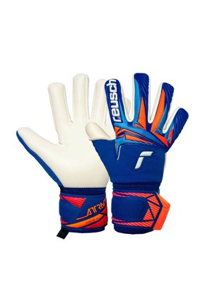 ATTRAKT PROFI - Guantes de portero - sharp blu/wht/shock orng