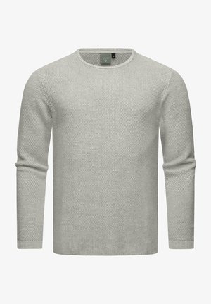 KNITSON - Strickpullover - light grey