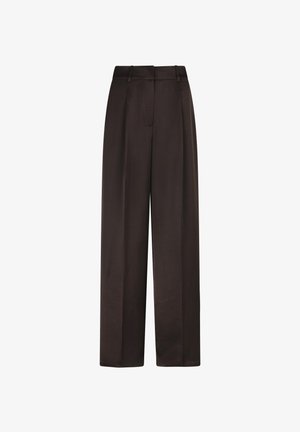Dante6, JULES SATIN PANTS - Pantalon classique - brown