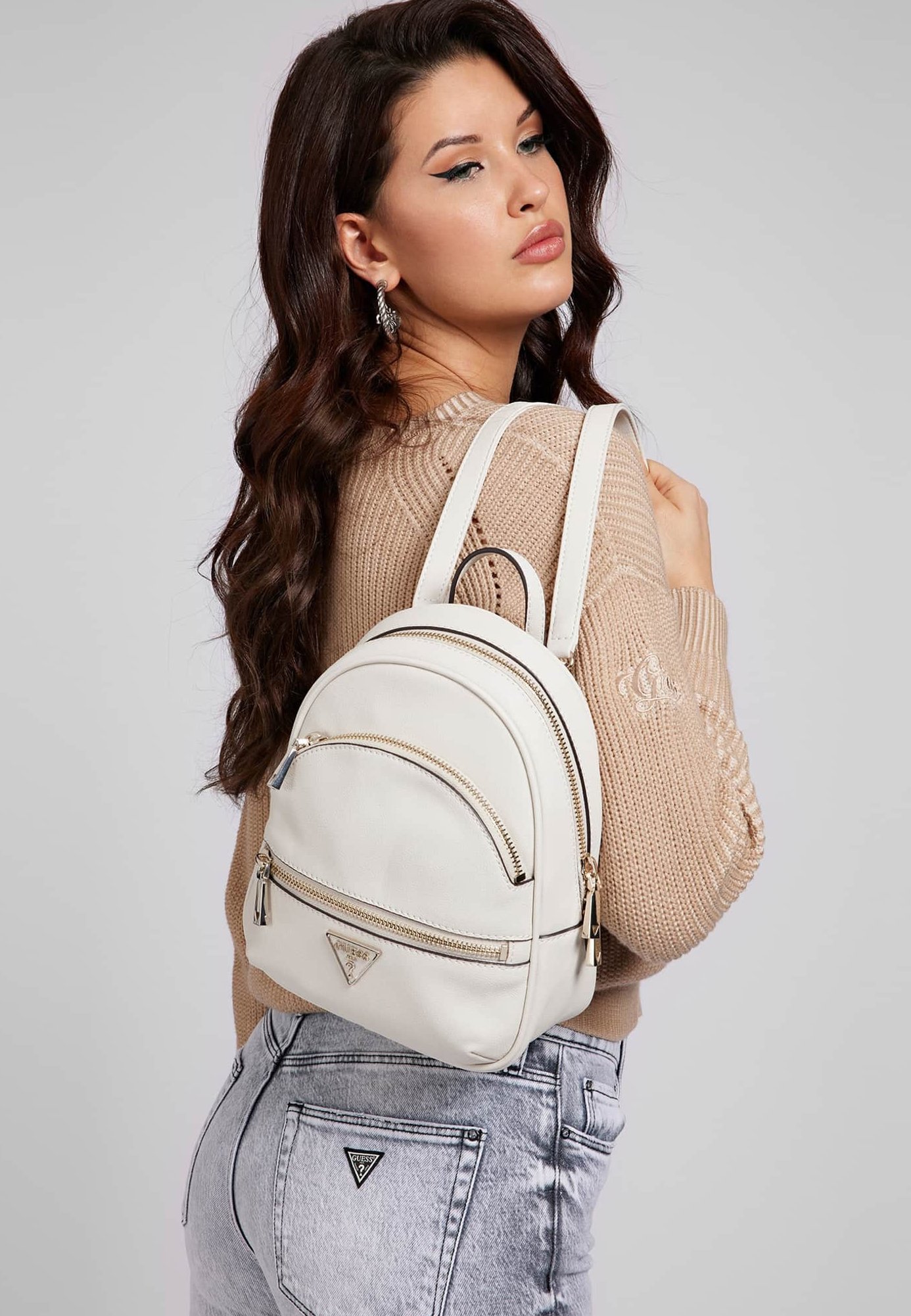 Guess MANHATTAN - Zaino - weiß/bianco - Zalando.it