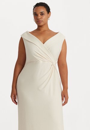 LEONIDAS SLEEVELESS GOWN - erzejov aty - mascarpone cream