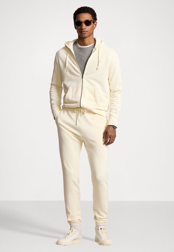 LOOPBACK SWEATPANT - Tracksuit bottoms - clubhouse cream2