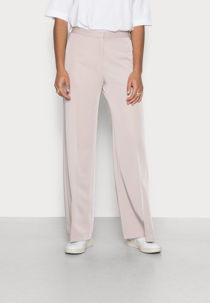 Samsøe Samsøe COLLOT TROUSERS - Calças - bark