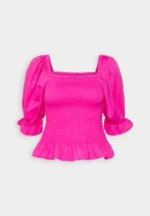 GAP PUFF - Μπλουζάκι με στάμπα - standout pink