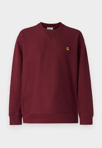 AMERICAN SCRIPT - Sweatshirt - malbec
