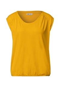 Unselected, saffron yellow