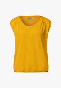 Unselected, saffron yellow