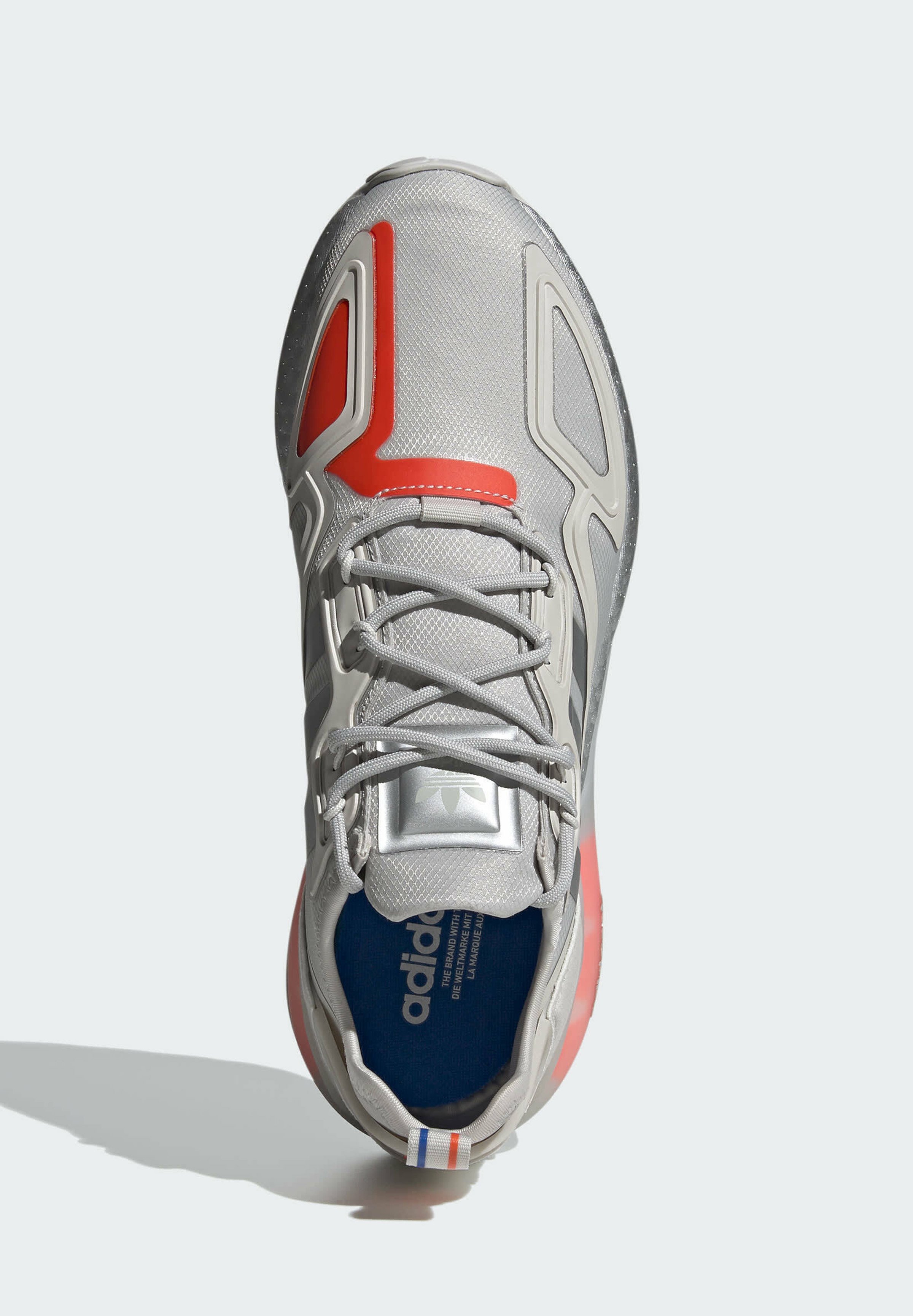 adidas Originals ZX 2K BOOST SHOES - Trainers - grey - Zalando.co.uk