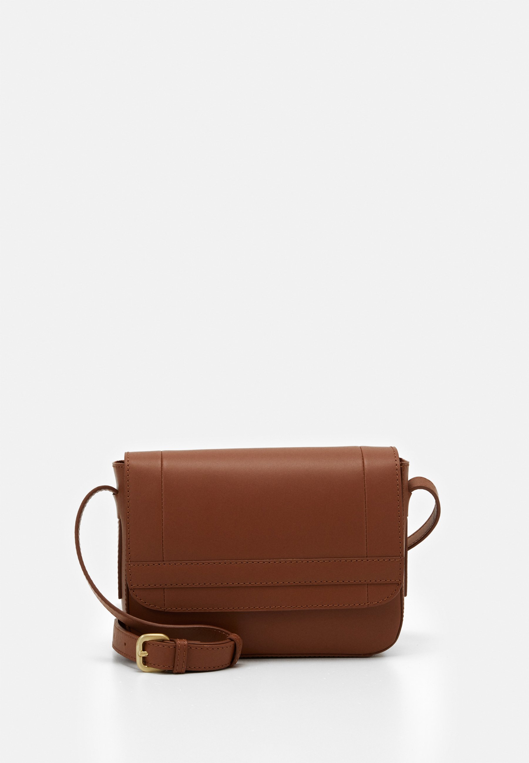 Zign LEATHER Axelremsväska cognac Zalando.se Zign LEATHER Axelremsväska cognac Zalando.se