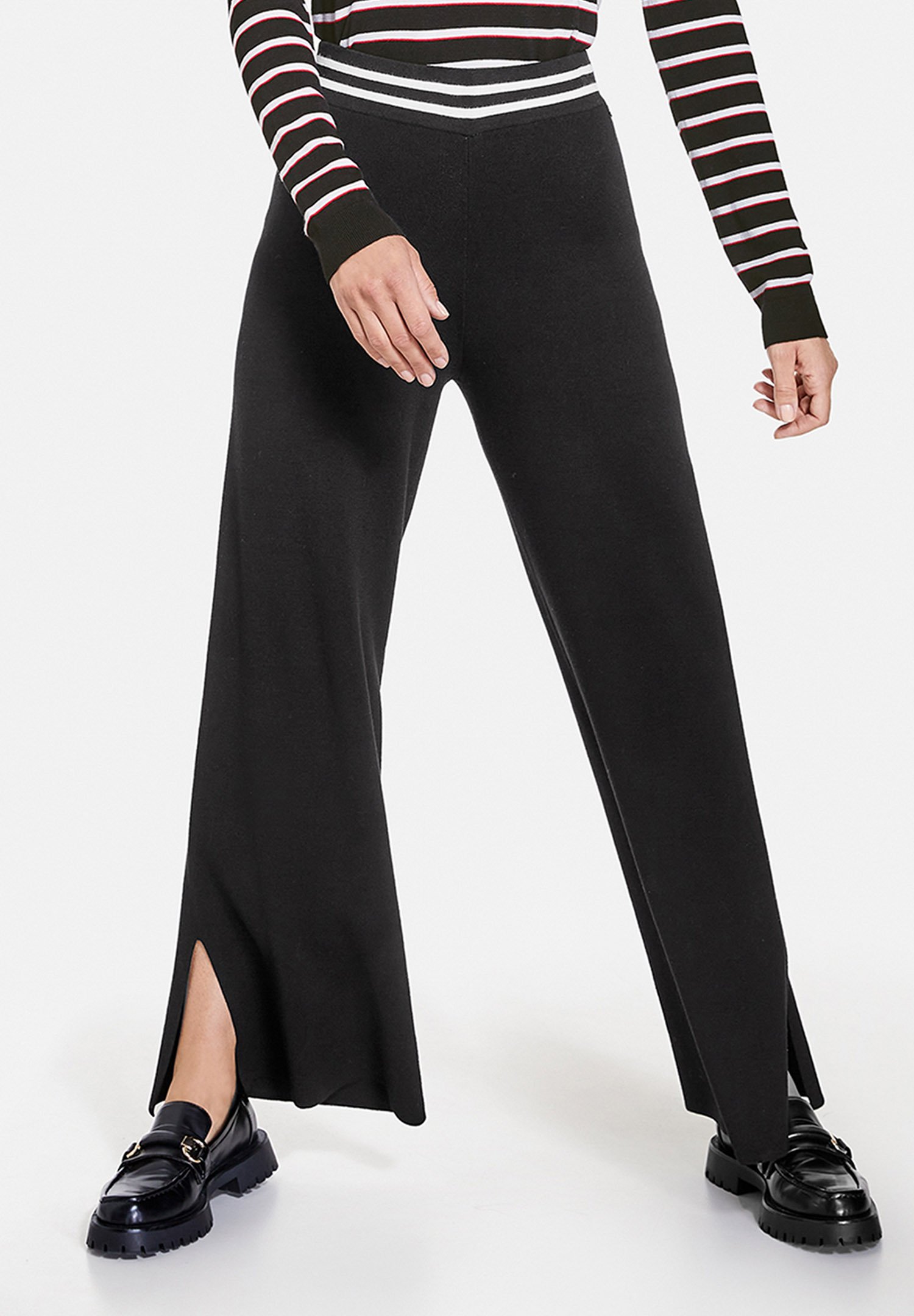 Gerry Weber Trousers - schwarz/black 