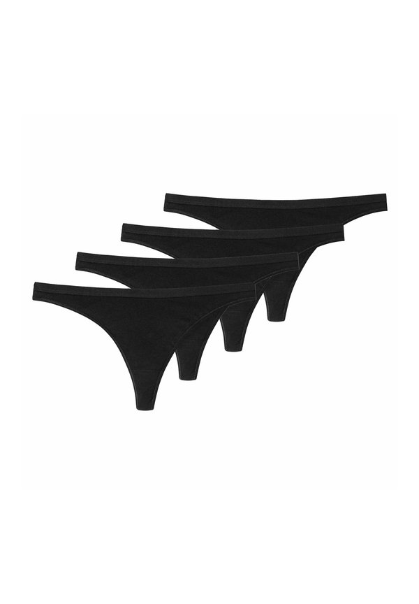 PACK OF 4 - Thong - schwarz2