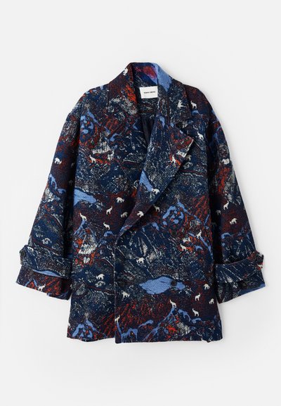 Henrik Vibskov DIMOUT COAT - Kratek plašč - black