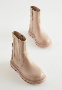 Next CHUNKY CHELSEA SOCK BOOTS - Platform bokacsizmák - nude pink