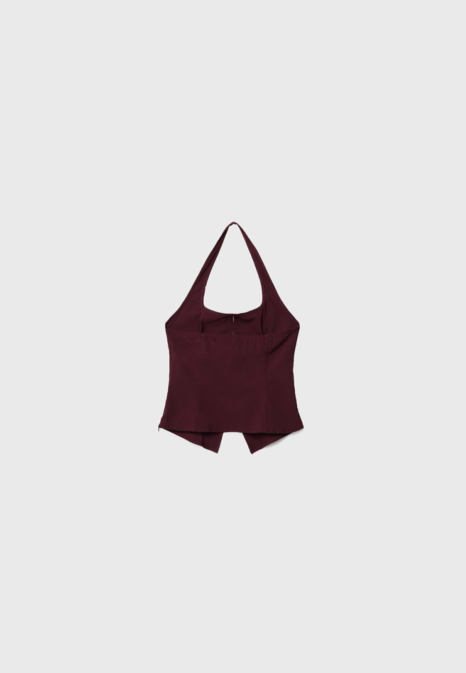 Bordeaux halter top