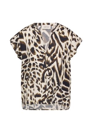 Cartoon, CARTOON MIT VOLANT BLUSENSHIRT - Bluse - nature khaki
