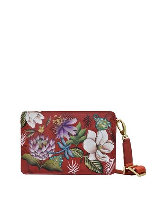HANDPAINTED - Umhängetasche - crimson garden