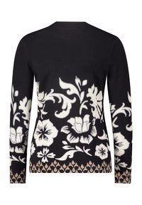 Betty Barclay FEIN MIT PRINT - Neule - schwarz beige