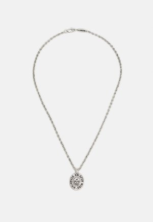 TIL SUNRISE SKULL OVAL DETAIL NECKLACE - Colar - silver-coloured