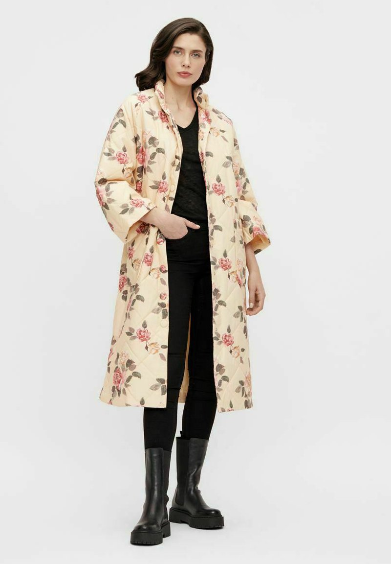 Damen Parkas | Object Wintermantel beige/offwhite - JA73928 Damen Parkas | Object Wintermantel beige/offwhite - JA73928