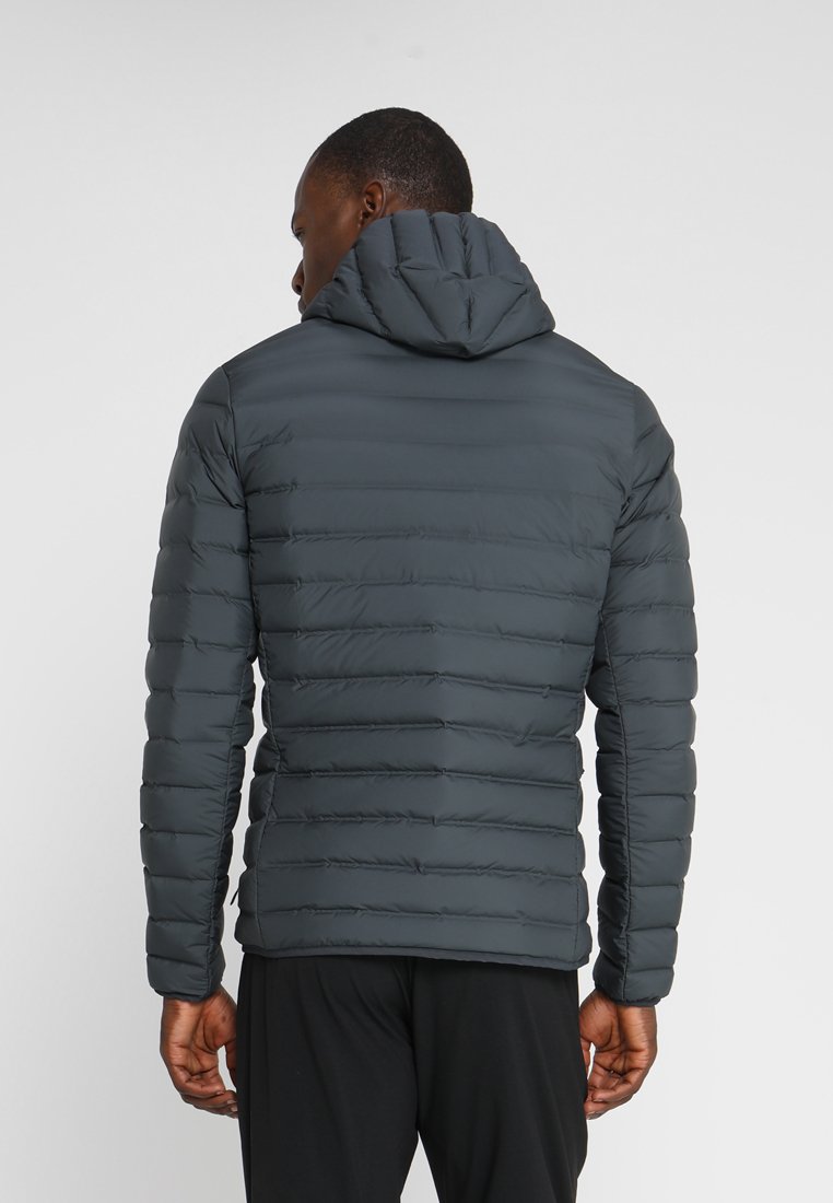 adidas Performance VARILITE SOFT HOODED Daunenjacke ADIDAS PERFORMANCE Jacke 'Varilite Soft' in anthrazit
