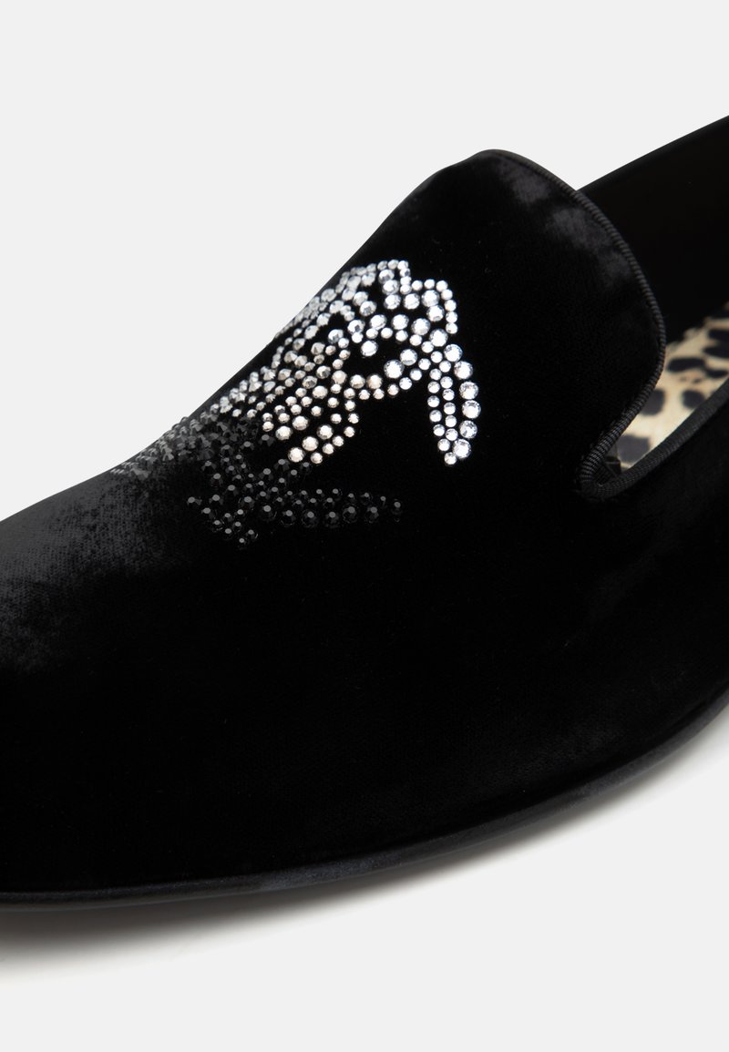 Roberto Cavalli Firenze Suede Smoking slippers Buy Blue Firenze Suede Men main image 3