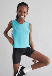 Nike Performance G NIKE PRO NP DF TANK UNISEX - Linne - dusty cactus/midnight navy