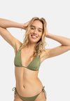 BRILHO ELONGATED - Bikini felső - loden green