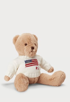 SMALL FLAG SWEATER POLO BEAR UNISEX - Peluche - clubhouse cream