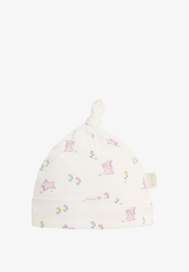 JoJo Maman Bébé BUNNY PRINT - Berretto - Cream