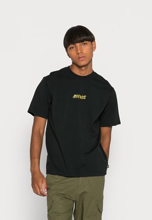 SHROOM - RECYCLED RETRO FIT TEE - T-shirt basic - black