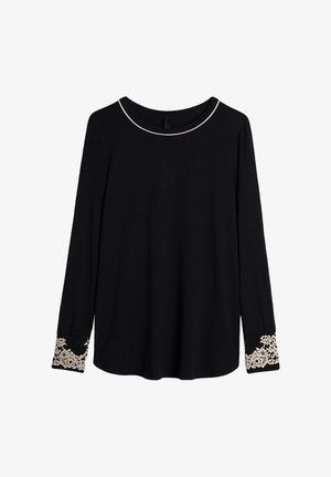 Intimissimi, PRETTY FLOWER - Nattøj trøjer - black