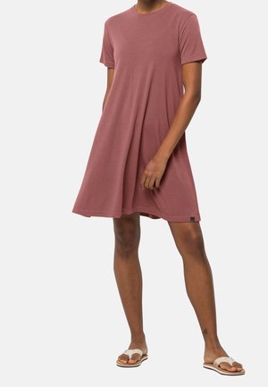 Vestito di maglina - red