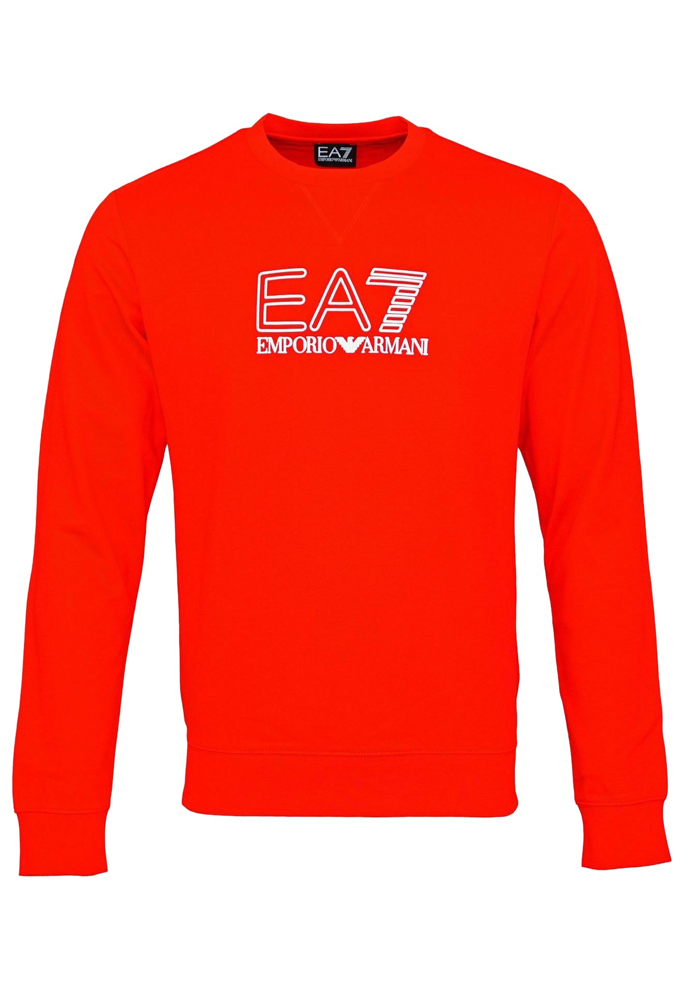 EA7 Emporio Armani Sweater - rot/Rood - Zalando.nl