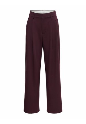 ONLY, TROUSERS ONLSONJA WIDE LEG FIT TROUSERS - Pantalon classique - fudge