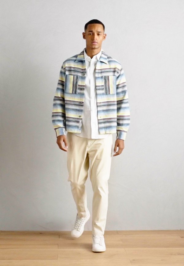 STRUCTURED STRIPE SHIRT - Shirt2