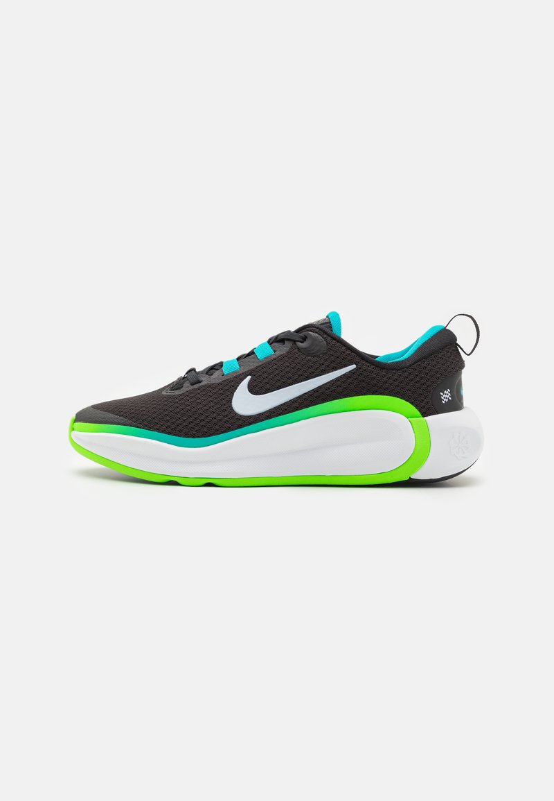 Nike Performance INFINITY FLOW UNISEX - Tenisice za cestovno trčanje - black/football grey/aquamarine/green strike