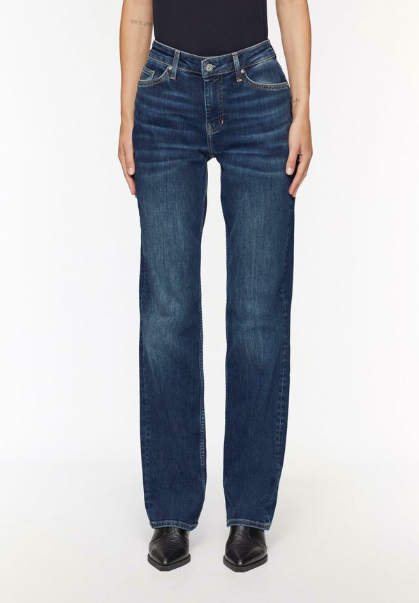 KAROLIN REGULAR FIT - Jeans Bootcut - dunkelblau