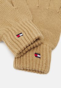 Tommy Hilfiger SMALL FLAG GLOVES UNISEX - Luvas - classic khaki