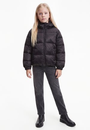 Calvin Klein Jeans, LOGO PUFFER  - Winter jacket - black