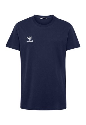 Hummel, UNISEX - T-shirts basic - marine
