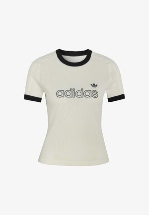 adidas Originals, Print T-shirt - cloud white black