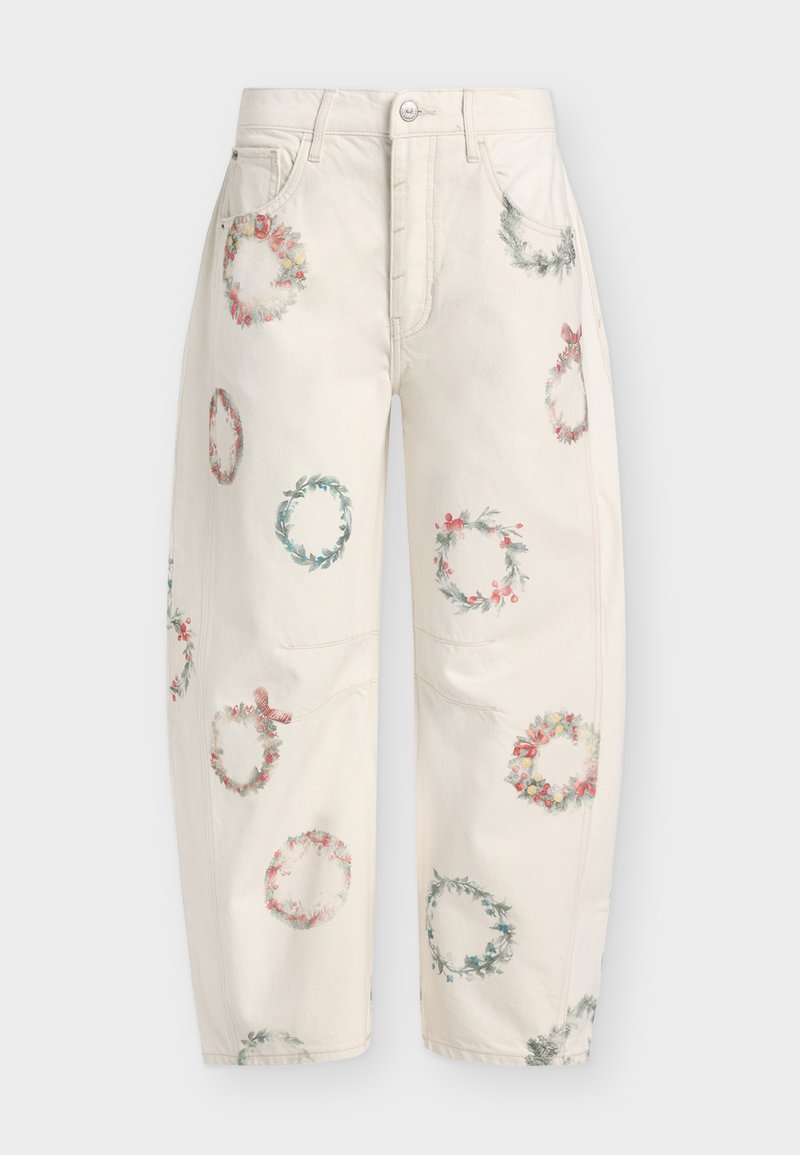 Free People Wijde jeans crème Free People Wijde jeans crème