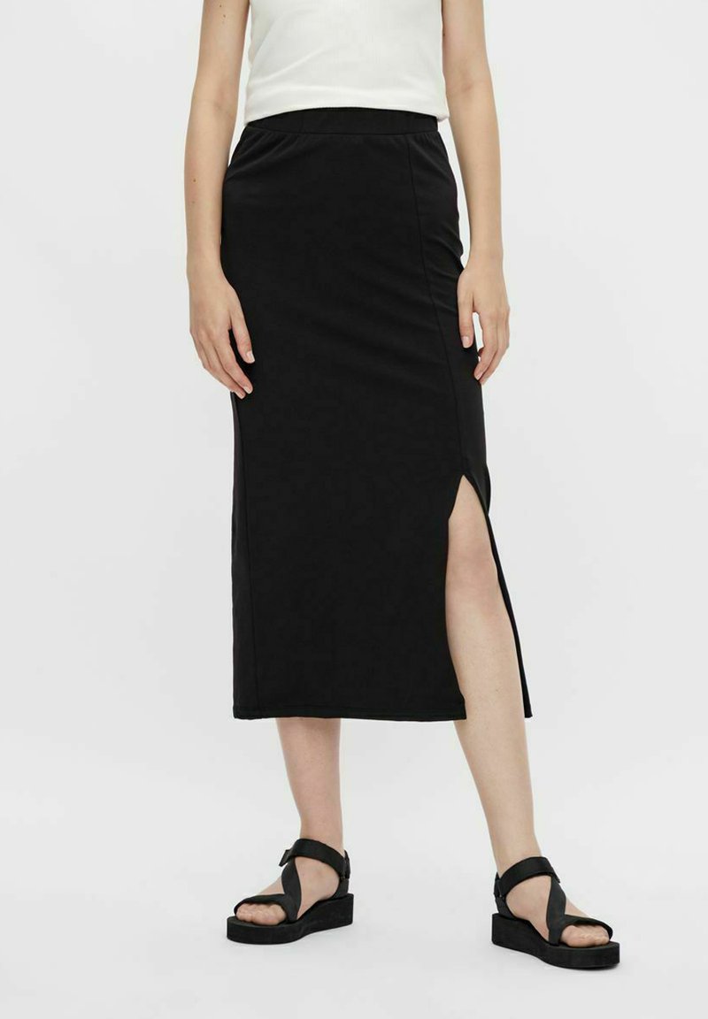 Damen Jeansröcke | Pieces PCKATIE MIDI SKIRTBleistiftrockblack/schwarz - LU29094 Damen Jeansröcke | Pieces PCKATIE MIDI SKIRTBleistiftrockblack/schwarz - LU29094
