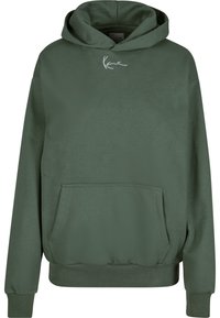 SMALL SIGNATURE OS HEAVY SWEAT - Hættetrøje - dusty green