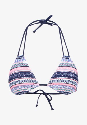 s.Oliver, TRIANGEL - Bikini-Top - blue/rose