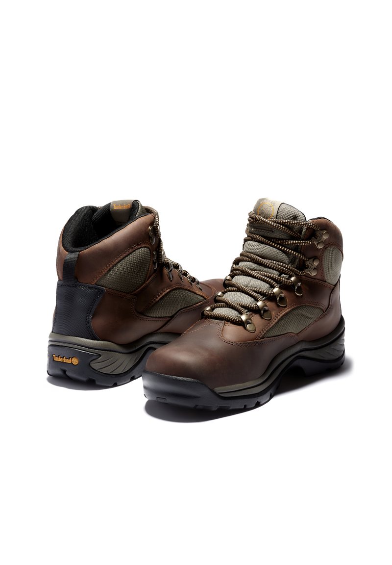 Timberland Šněrovací kotníkové boty - dark brown