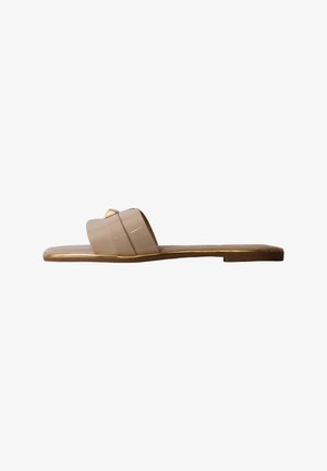 Super Mode, MULES PLATE À ENFILER SUPER MODE - Mules - beige
