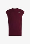 OVRS SLEEVELESS - Топ - maroon