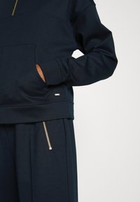 Lindex ELLIE WITH ZIP - Camisola de manga comprida - dark navy