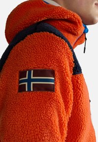 Napapijri YUPIK - Fleece jacket - orange red